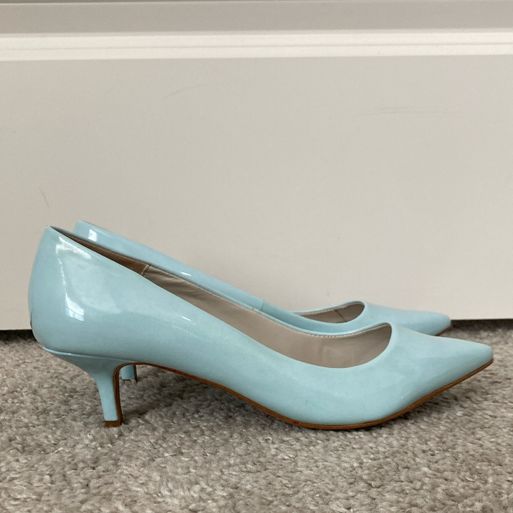 Light blue Aldo heels, size 7